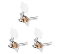 Kueohse 3X Boton de Cuerdas Clavija Mecanica para Guitarra Acustica Electrica