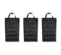 Kueohse 3X Caja de Almacenamiento de Llaves Enrollable VersáTil, Caja Almacenamiento PortáTil Resistente una Intemperie, Capacidad para 40 Llaves, Gancho de Seguridad, para Oficina en Casa