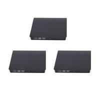 Kueohse 3X Carcasa Externa MóVil USB 3.0 para Unidad SATA CD DVD BD-ROM BD-ROM de 12.7 mm ÚTil