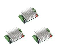 Kueohse 3X Controlador de Placa de Controlador de Motor Paso una Paso TB6600 4.5A, Reemplazo de MáQuina de Grabado TB6560, Controlador de Eje ÚNico DC 10-45V