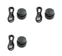 Kueohse 3X Controlador de Volumen USB para Altavoces de PC, Convertidor de Audio, Controlador de Volumen USB Ajustable, Controlador Multimedia.