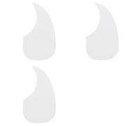 Kueohse 3X de Golpeador de Guitarra Acústica, Pegatina Autoadhesiva Decorada para Accesorios de Guitarra Acústica -C