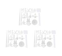 Kueohse 3X Dentista DIY Reloj de Pared Gigante Doctor Dental Reloj de Pared de Gran TamañO Gran Aguja Espejo Dentista DecoracióN de Oficina Dentista Regalo Doctor Arte Plata