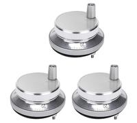 Kueohse 3X Kit de Manija de Rueda de Mano 5V Generador de Pulsos Manual Cnc Herramienta de Máquina Codificador Rotatorio Rueda de Mano Electrónica, 60Mm