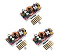Kueohse 3X MóDulo de Refuerzo CC-CC de 1500 W 12-48 V A 24-72 V 30 A MóDulo de Fuente de AlimentacióN de AutomóVil EléCtrico de Corriente y Voltaje Constante Ajustable