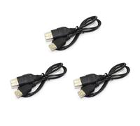 Kueohse 3X para el Cable USB - Línea de Conversión de Cable Adaptador USB A Conector Original