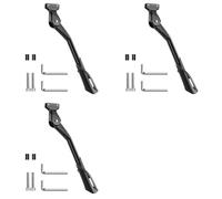 Kueohse 3X para Pata de Cabra de Bicicleta Eléctrica de 20 Pulgadas, 24 Pulgadas y 26 Pulgadas, Soporte de Pie Ajustable, Piezas de Soporte de Estacionamiento Lateral