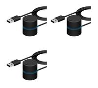 Kueohse 3X Perilla de Ajuste de Volumen de Computadora USB Controlador de Volumen de Computadora Multimedia Interruptor de Control de Sonido de Computadora Portátil de Escritorio