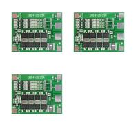 Kueohse 3X Placa de Protección 3S 12V 25A Cargador de Batería de Litio con Placa de Protección PCB Mejorada de Batería de Potencia