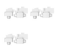 Kueohse 3X Válvula de Alivio del Interruptor de Presión Alta/Baja del Tanque de Agua Conector de Filtro de Agua de Manguera de 1/4 Pulgadas para Motor de Bomba de Ósmosis Inversa