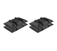 Kueohse 4 Bases para Sombrillas, Bolsas de Rellenables para Patio, Pesas Resistentes para Muebles de Exterior, para Soportes de Sombrillas, Patios y Jardines S