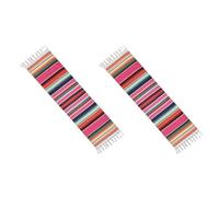 Kueohse 4 Caminos de Mesa Mexicanos de 14 X 108 Pulgadas para Decoraciones de Bodas de Fiestas Mexicanas, Mesa de Comedor de Picnic Al Aire Libre