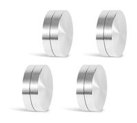 Kueohse 4 Hilanderos de Recorte de Cerámica de 30 Mm, Mini Herramientas de Rueda de Cerámica de Metal, Estabilizador de Recorte de Herramientas de Cerámica