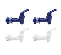 Kueohse 4 Paquetes de Botella de Agua Frío Grifo Grifo Grifo Vertedor de Agua Granos Palanca Verter Válvula