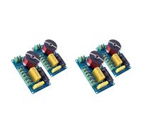 Kueohse 4 Piezas 200W 3-Way Audio HiFi Filtro Placa de Circuito Altavoz EstéReo Filtros Cruzados Agudos/Bajos 3 Unidades Divisores de Frecuencia