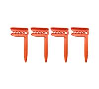 Kueohse 4 Piezas Clip para Toalla de Playa Clip para Estera de Camping Pinzas para Ropa Al Aire Libre para Soporte de Sábanas Clips para Toallas Abrazadera Naranja