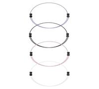 Kueohse 4 Piezas de Banda Corta Ajustable para Meter Suéter y Camisa, la Banda Elástica para Cambiar el Estilo de Tus Blusas,S