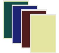 Kueohse 4 Piezas de Papel Colorido para Marcar con Grabado, 39x27 Cm, Papel de Color para Grabado, Papel para Marcar con para Cerámica, Vidrio y Metal