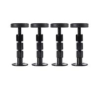 Kueohse 4 Tapones para Cabecero de Cama, Herramienta AntivibracióN de de Cama Roscado Ajustable, Estabilizador de Soporte de VibracióN de Cama