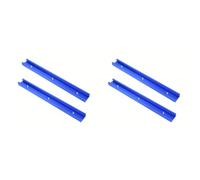 Kueohse 4 Uds., 30 Tipos, Riel en T, Ranura en T, Guía de Inglete, Accesorio de Plantilla, Conector de Ranura, Carril de Canal para Carpintería, Herramientas de Carpintería, 40cm