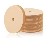 Kueohse 400 Filtros de Café Percolador Sin Blanquear, Filtro de Papel de Café Desechable de 3,75 Pulgadas, Filtros de Café de Disco Color Madera