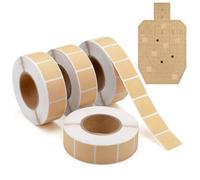 Kueohse 4000 Cintas Adhesivas para Marcar Objetivos de 2,2 cm (0,87 Pulgadas), Diseño de Rollo Portátil, Pegatinas Autoadhesivas para Marcar y Reparar Objetivos.
