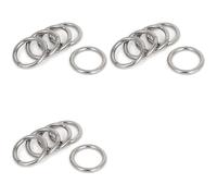 Kueohse 40mm X 5mm o Anillo Soldado de Flejes Correas de Acero Inoxidable 15pzs