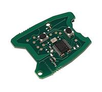 Kueohse 433MHz 2 botones mando a distancia llave FOB placa para 307/2000-2017 73373067C