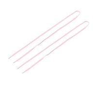 Kueohse 44" Sólido Flaco Cordones Cordones Cordones para Zapatos Deportivos Rosa