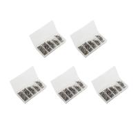 Kueohse 480 Unids de Aleación de Cobre Giratorio de Pesca A Presion Rodamiento de Bolas de Bloqueo Conector Giratorio Rolling Fishing Tackle Kit