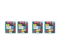 Kueohse 4PCS 300W 3 Way Treble Medium Speaker Divisor de Frecuencia Filtro Cruzado