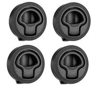Kueohse 4Pcs / Set Hardware de Cerradura de Cerradura de Traba de Redondo para Escotilla de Cubierta de RV Yacht