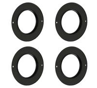 Kueohse 4piezas M42 A M54 M42x0.75 Rosca Macho A M54x0.75 Rosca Macho Espesor de 1.5mm Anillo Adaptador Telescopio Piezas de Fotografía