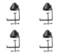Kueohse 4X Abrazadera de Montaje de Mesa de Metal Resistente Abrazadera de Soporte en Voladizo para Brazo de SuspensióN de MicróFono Soporte de Brazo de Tijera