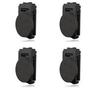 Kueohse 4X Clip Magnético para Cinturón Herramientas, Soporte Magnético Antideslizante para Cinturón, Accesorios para Cinturón Herramientas con Clip Magnético