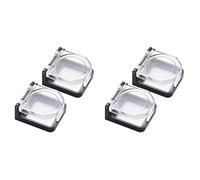Kueohse 4x Cubierta del Interruptor del Botón de Encendido, Impermeable y Resistente A Colisiones, Protector de Seguridad A Prueba de Polvo para Orificio de Montaje de 25 mm A