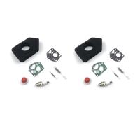 Kueohse 4x Juntas de Filtro de Aire de Resorte Bujía para Stratton 691859 692211 Piezas para Cortacésped Accesorios para Equipos Eléctricos