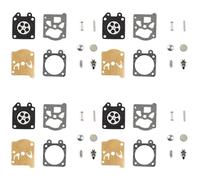 Kueohse 4X Kit de ReparacióN de Carburador 4500 Kit de ReparacióN de Motosierra Kit de Junta de Diafragma de Carburador Herramienta de JardíN para Carburador