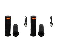 Kueohse 4X Luz de Señal de para Manillar de Patinete Eléctrico, Luz de Señal de para Accesorios de Patinete Eléctrico, Tubo Redondo