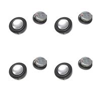Kueohse 4X Minialtavoz de 28 mm con Rango Completo de Neodimio de 8 Ohmios y 3 W para Cine en Casa.