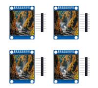 Kueohse 4X Módulo de Pantalla IPS TFT de 1,54 Pulgadas: Resolución HD de 240 X 240, Interfaz SPI con Controlador TFT ST7789