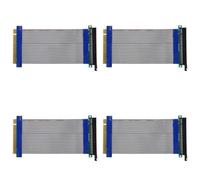 Kueohse 4X PCI-e Express 16X Cable de Extension Extensor de Tarjeta Vertical