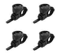 Kueohse 4X Soporte de Delantero de Bicicleta de Liberación Rápida Soporte de Adaptador de Hebilla de Lámpara LED Frontal para Accesorios de Ciclismo