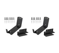 Kueohse 4X Soporte de Montaje de Pedal de Bicicleta Montado en la Pared Soporte de Almacenamiento de Bicicleta de Pedal de Gancho Fijo de Bicicleta Resistente