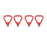 Kueohse 4X Trapeze Ring Swing Set Play Set Playground Trapeze Bar Jungle Gym Monkey Bar Ring Anillo Trapezoidal Grande
