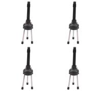 Kueohse 4X Trípode para Instrumento de Viento, Soporte para Clarinete Desmontable, Soporte para Flauta, Soportes Ligeros Portátiles para Instrumentos de Viento