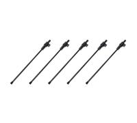 Kueohse 5 Paquete de Extremo Fuerte del Violonchelo de la Fibra de Carbono Negro 3/4 & 4/4 Piezas de Cello