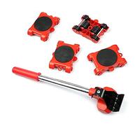 Kueohse 5 Piezas Transportador de Muebles para el Hogar Tienda Levantamiento Movimiento Pesado Removedor de Muebles Elevador Kit de Deslizadores Herramientas de Transporte Manual