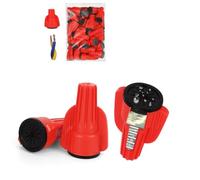 Kueohse 50 Conectores de Cable Impermeables de 18-10 AWG, Tuercas para Cables Impermeables para Iluminación de Jardines y Conexiones Eléctricas.