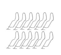 Kueohse 50 Hebillas de Conexión de Enrejado de Plantas, Estacas de Jardín, Clips de Enrejado para Bastones, Estacas de Soporte de Jardín para Trepar Plantas